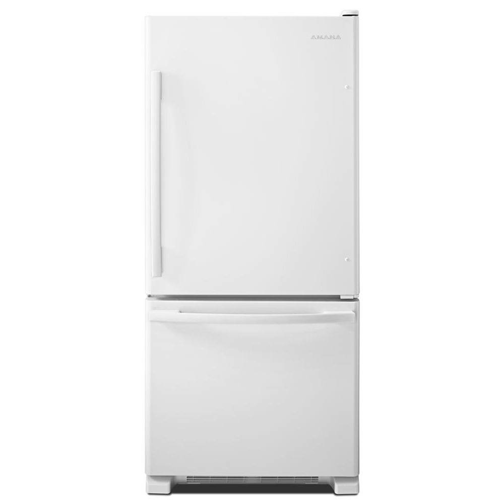 Amana 29-inch Wide Amana Bottom-Freezer Refrigerator with EasyFreezer™ Pull-Out Drawer - 18 cu. ft. Capacity