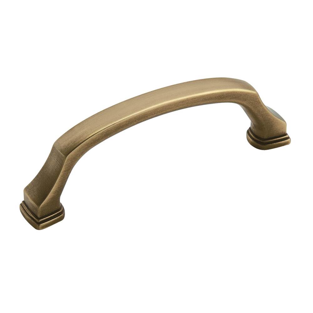 Amerock Revitalize 3-3/4 in (96 mm) Center-to-Center Gilded Bronze Cabinet Pull