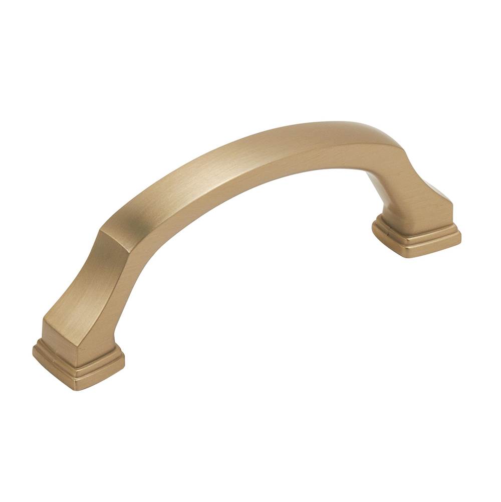 Amerock Revitalize 3 in (76 mm) Center-to-Center Golden Champagne Cabinet Pull