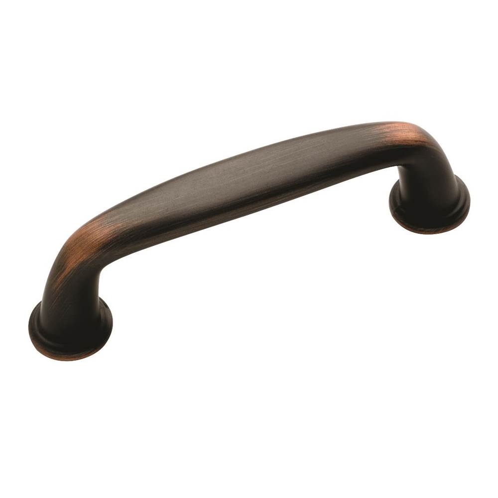 Amerock Kane 3-3/4 in (96 mm) Center-to-Center Oil-Rubbed Bronze Cabinet Pull