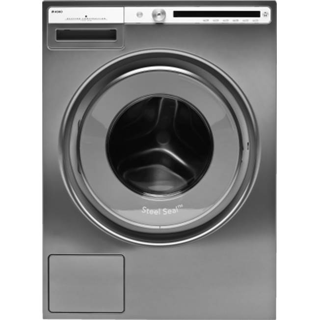 Asko 24'' Washer, Logic, Titanium, 52 dBA washing; 74 dBA spin