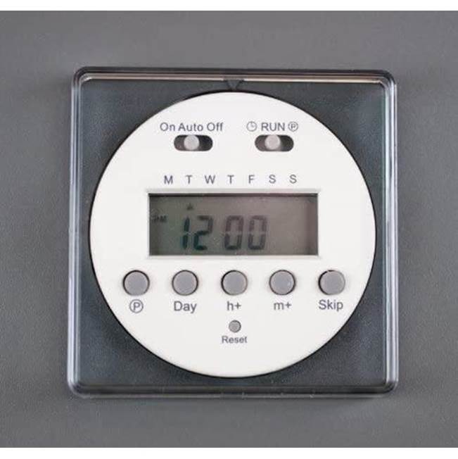 Amerec Sauna And Steam D24/7 24 Hour 7 Day Digital Time Clock with Battery Back Up.  120V