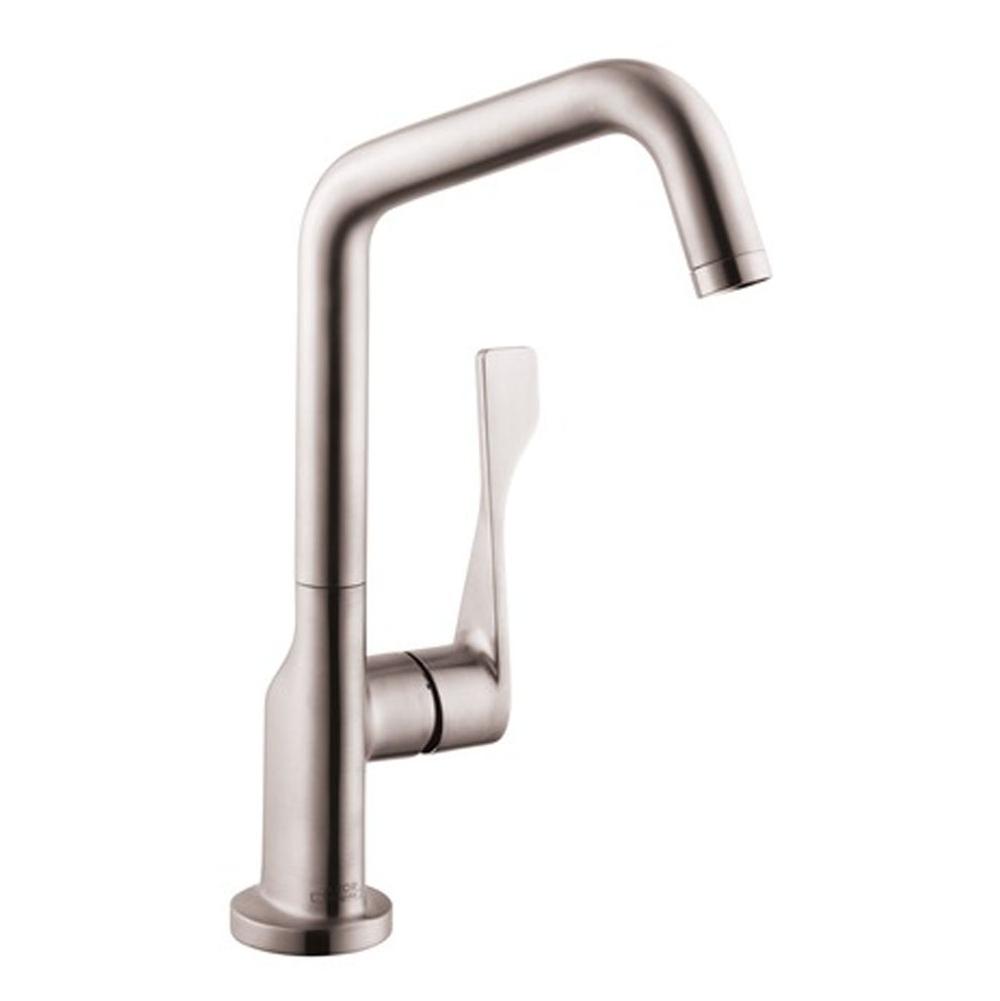 Axor Citterio Kitchen Faucet 1-Spray, 1.5 GPM in Steel Optic