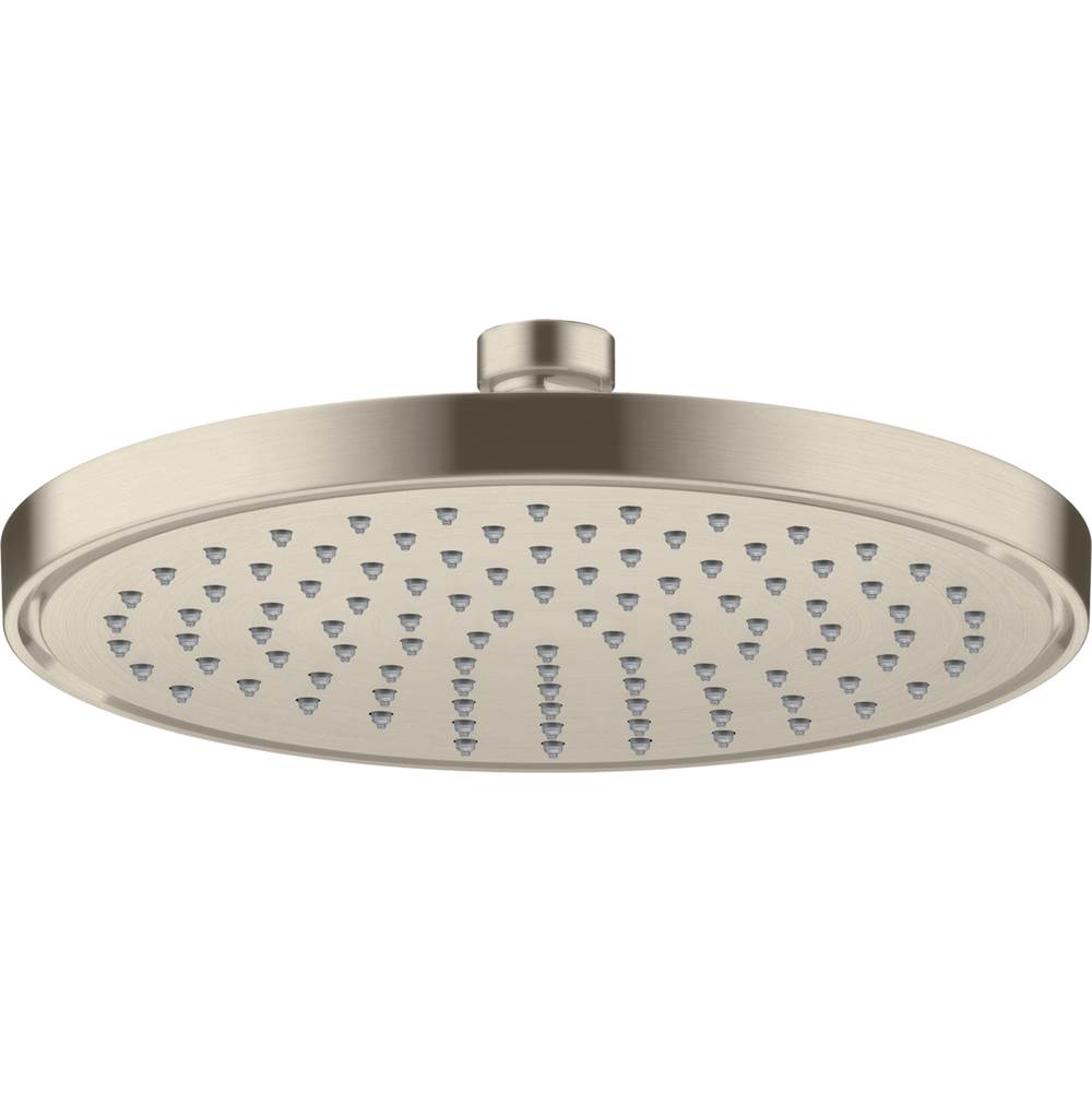 Axor Conscious Showers Showerhead 220 1-Jet, 1.75 GPM in Brushed Nickel