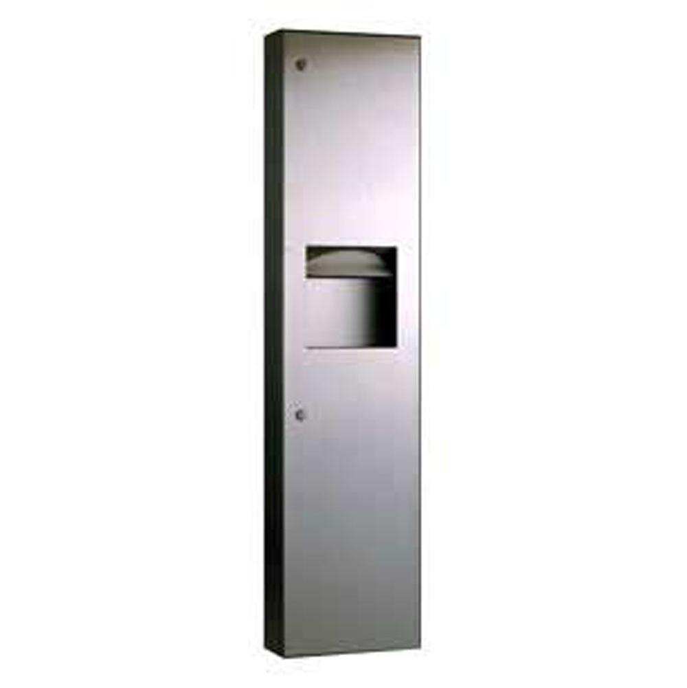 Bobrick Trimline Paper Towel Dispenser/Waste Receptacle