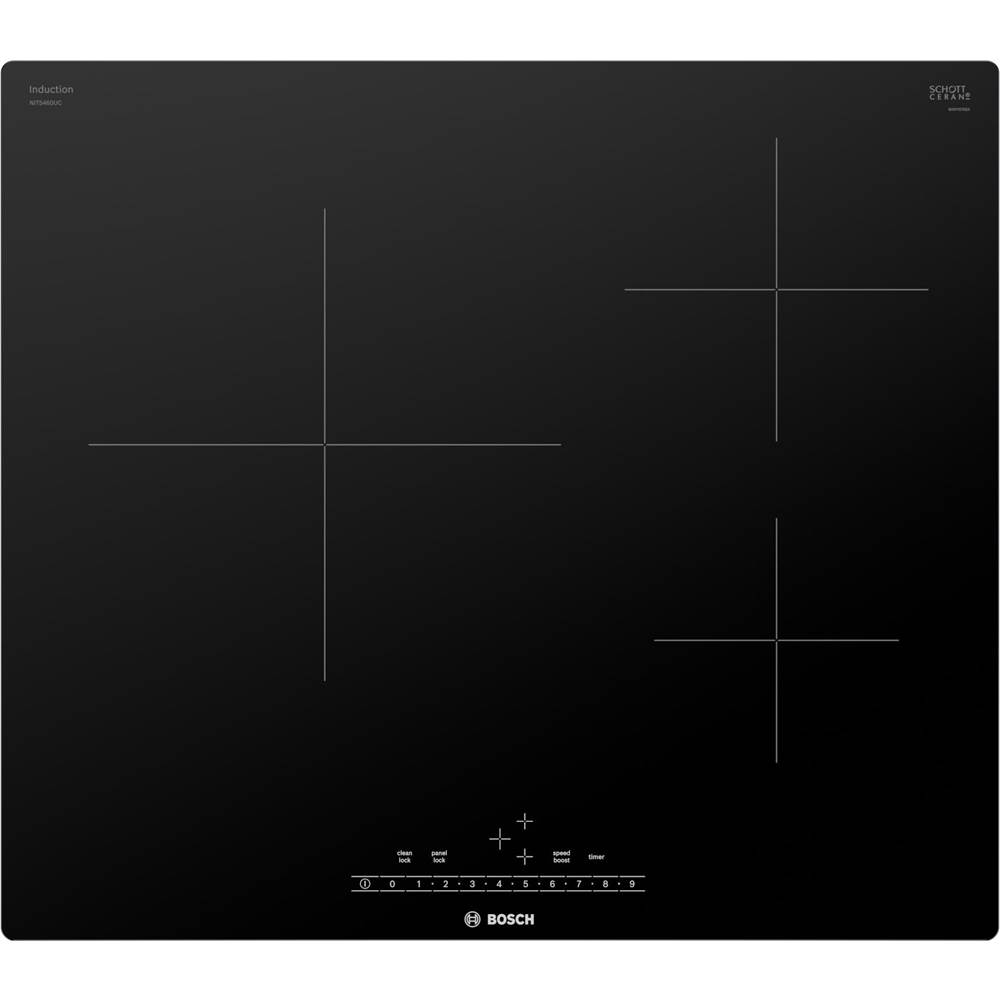 Bosch 36'' Induction Cooktop, 500 Series, Black, Frameless