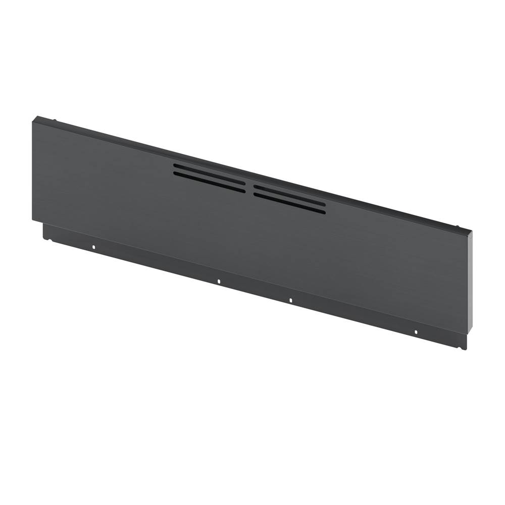 Bosch 9'' Low Back Guard For 30'' Industrial Style Range, Black Stainless Steel