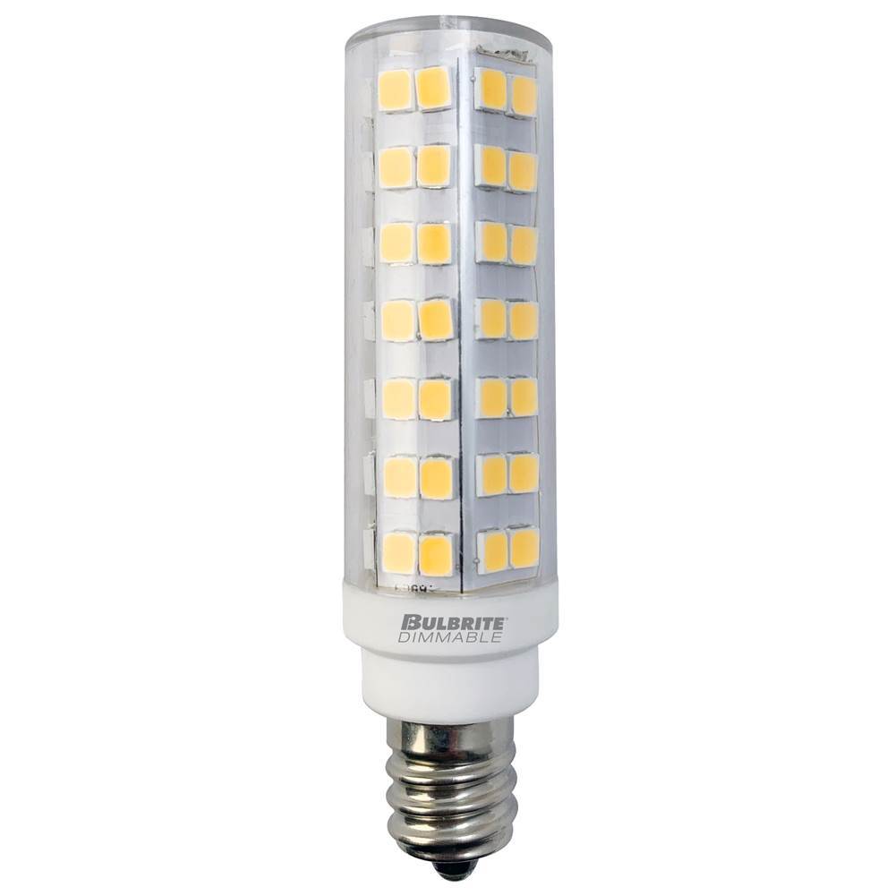 Bulbrite 6.5W Led E12 Clear 3000K Dimmable 120V