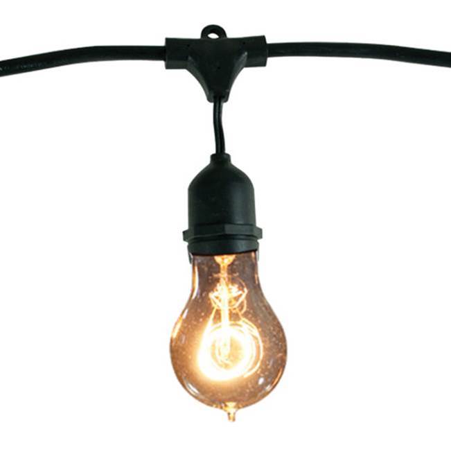 Bulbrite 48'' String Light Set W/Nostalgic A19 Lamps
