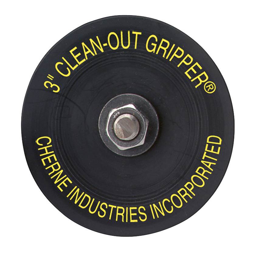 Cherne Clean-Out 3 In., Mech Gripper Plug