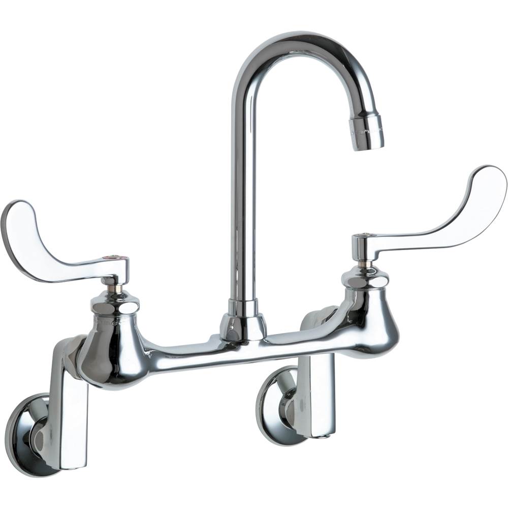 Chicago Faucets FLUSHING RIM SINK FTG,WALL MNT