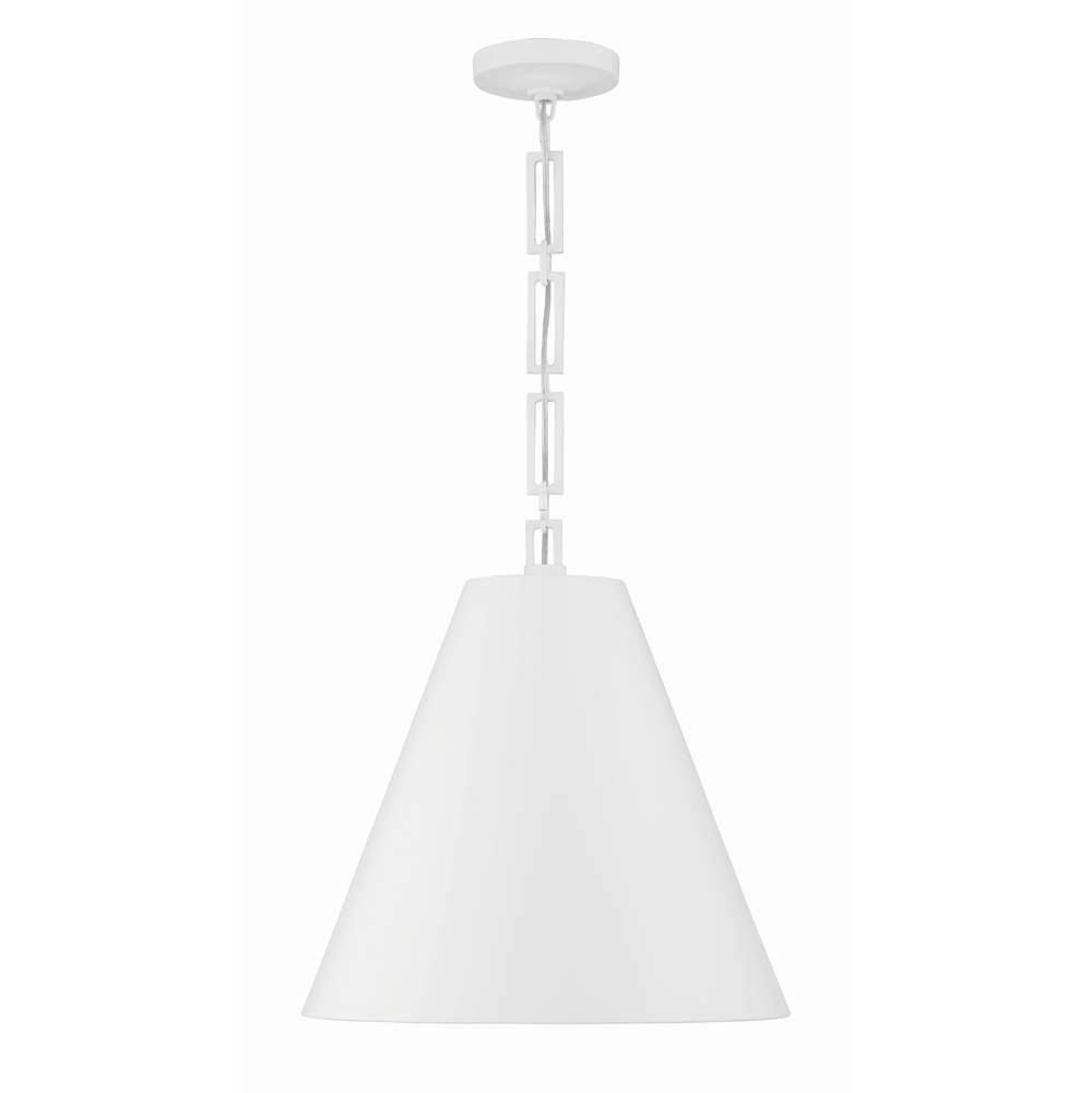 Crystorama Brian Patrick Flynn for Crystorama Alston 3 Light Matte White  plus  Antique Gold Chandelier