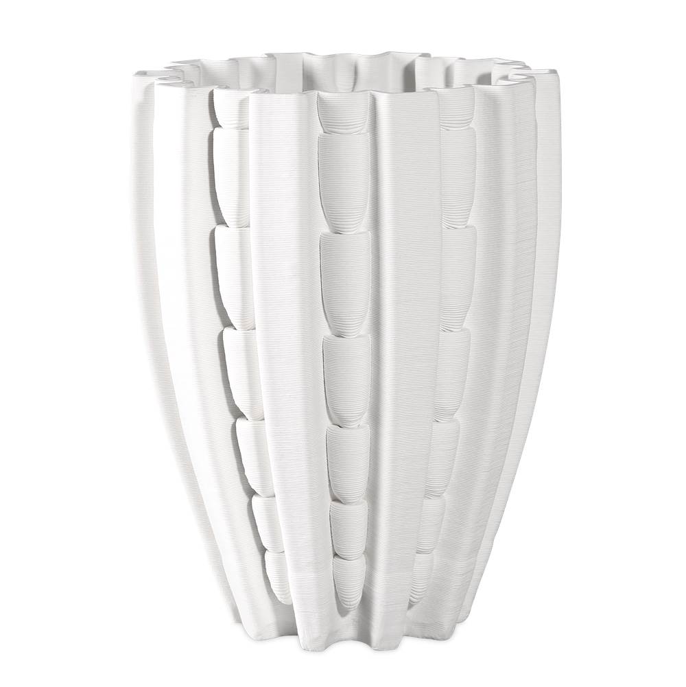 Currey And Company Fluted Small Vase
