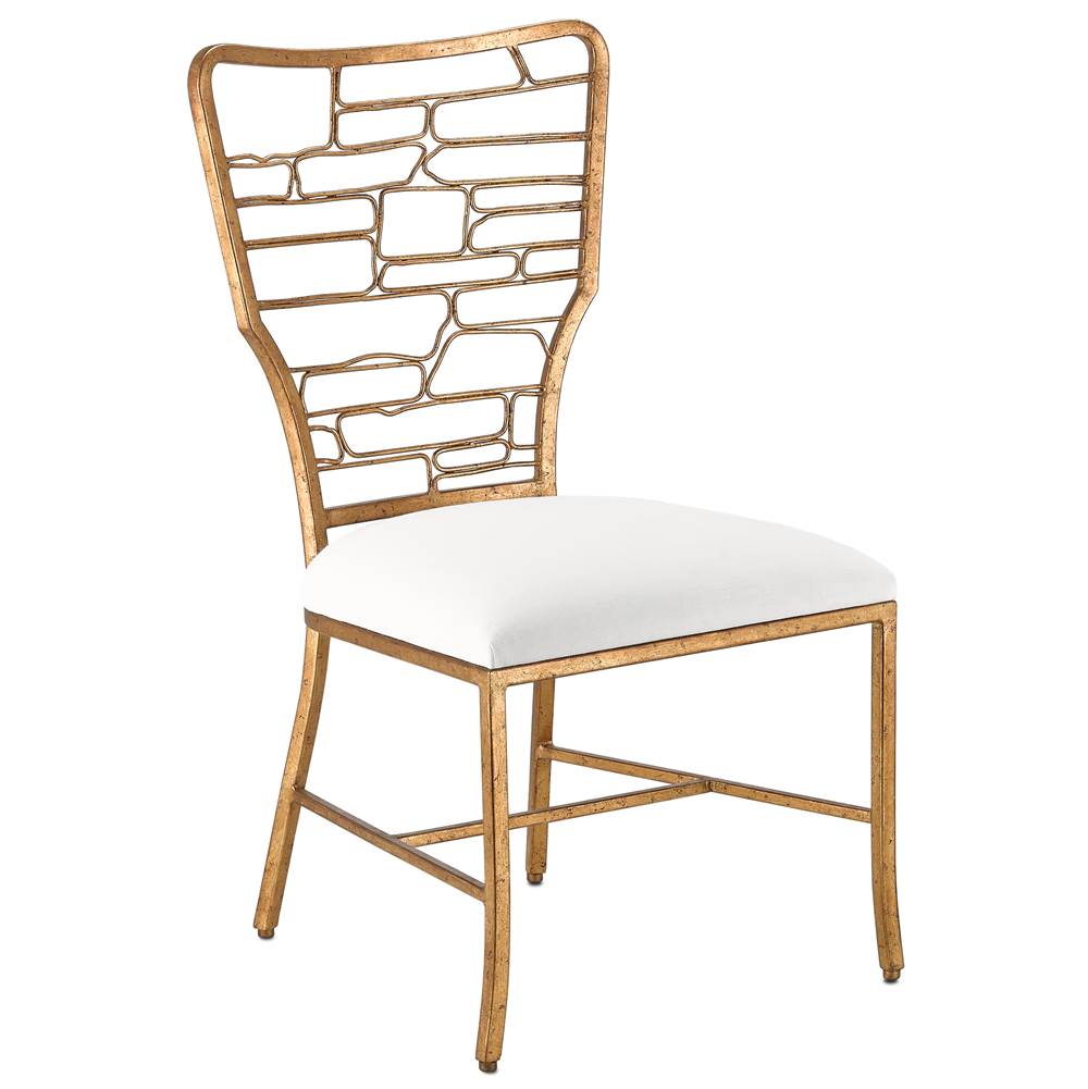 Currey And Company Vinton Muslin Chair