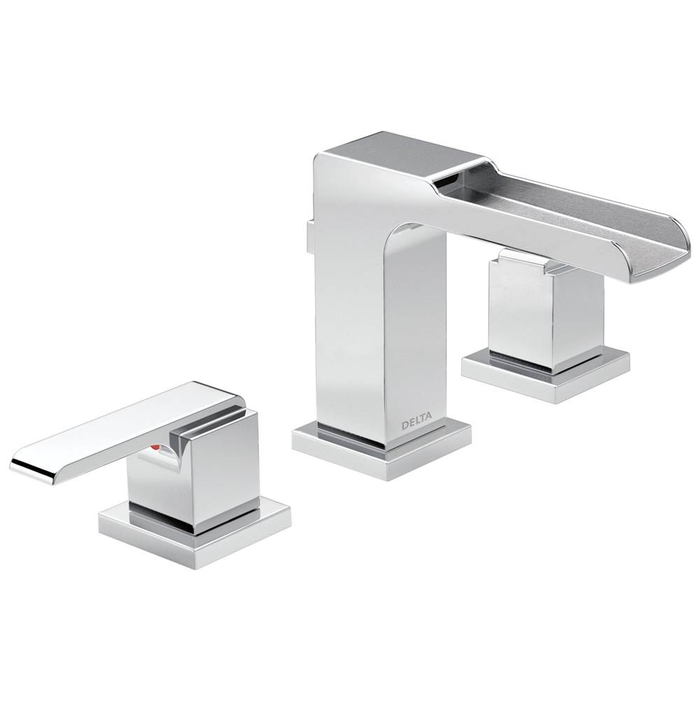Delta Faucet Ara® Two Handle Widespread Channel Bathroom Faucet