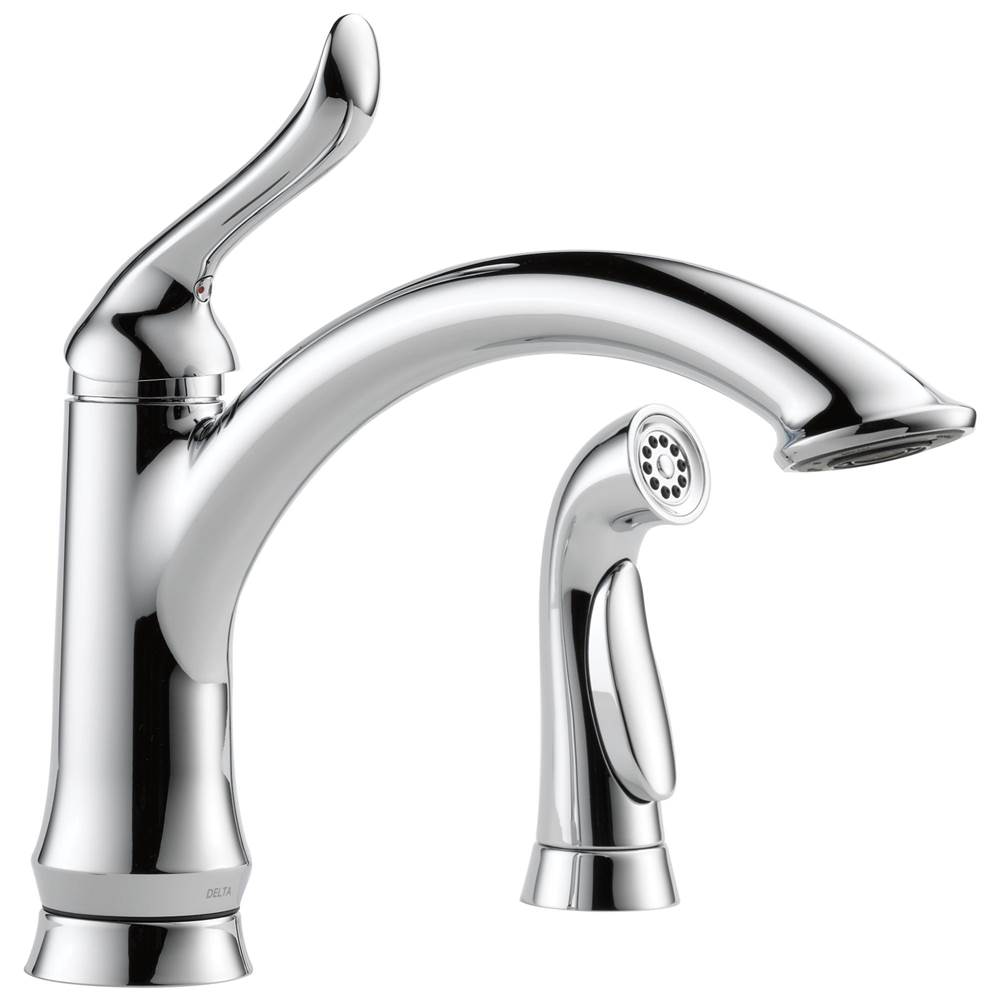 Delta Faucet Linden™ Single Handle Kitchen Faucet with Spray