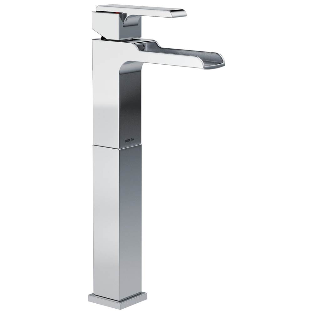 Delta Faucet Ara® Single Handle Vessel Channel Bathroom Faucet