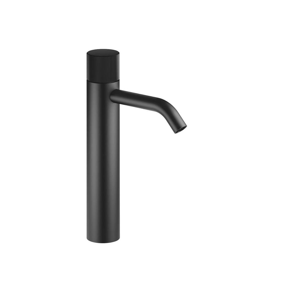 Dornbracht Meta Meta Pure Single-Lever Lavatory Mixer With Extended Shank Without Drain In Black Matte