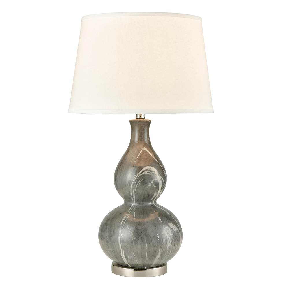 Elk Home Laguria 28.75'' High 1-Light Table Lamp - Gray