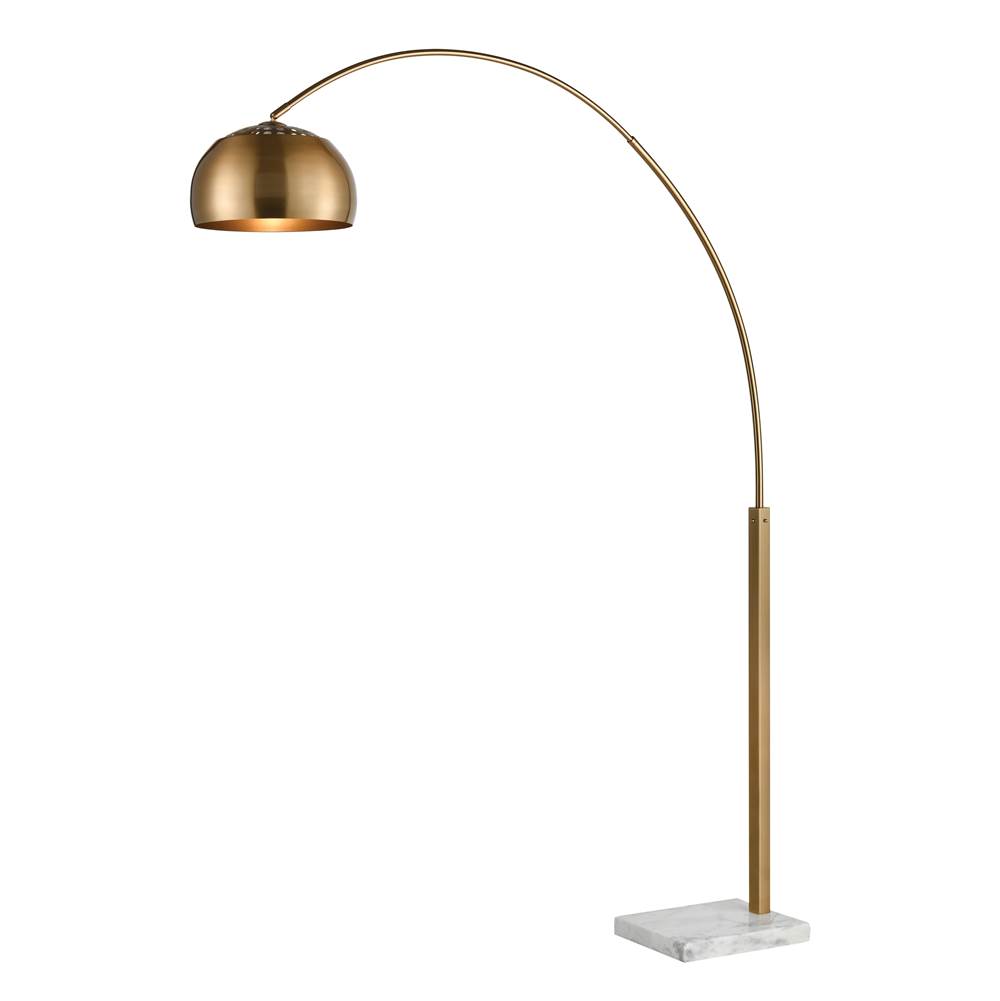 Elk Home Solar Flair 77'' High 1-Light Floor Lamp - Aged Brass