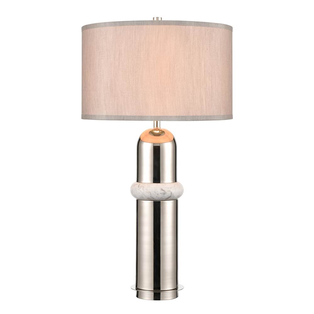 Elk Home Silver Bullet 31'' High 1-Light Table Lamp - Polished Nickel