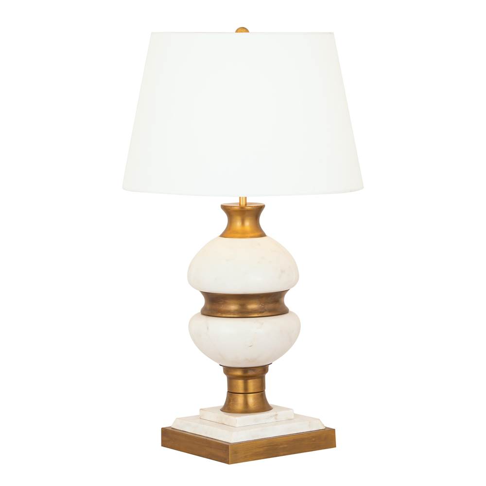 Elk Home Packer 30'' High 1-Light Table Lamp - Aged Brass