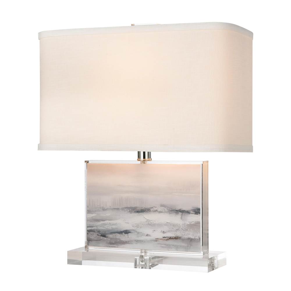 Elk Home Barnes 18'' High 1-Light Table Lamp - Gray