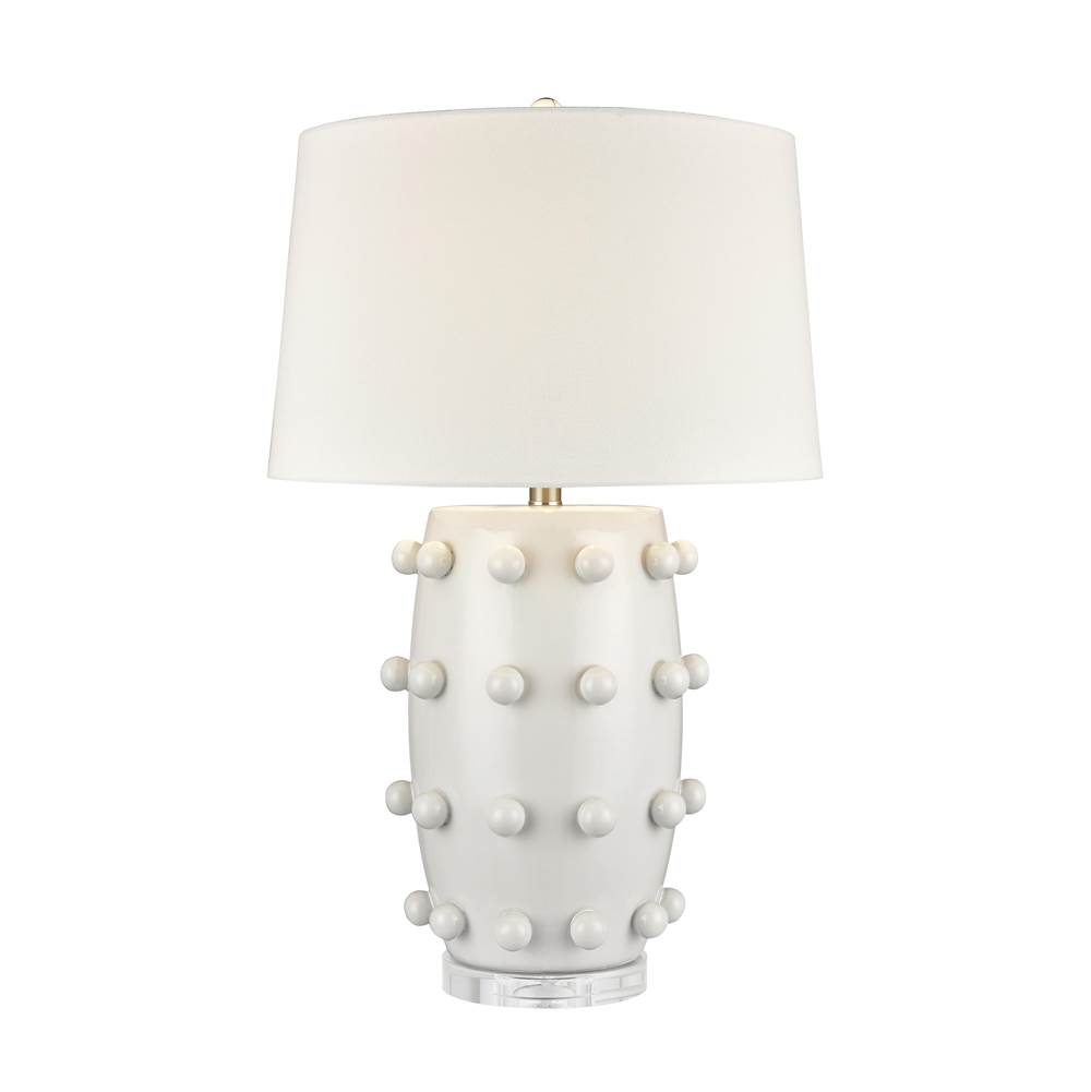 Elk Home Torny 28'' High 1-Light Table Lamp - White