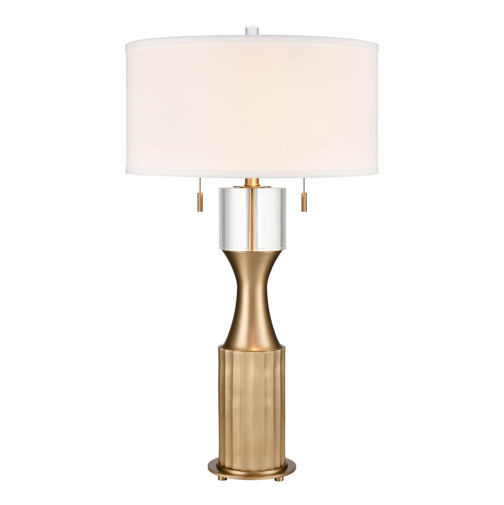 Elk Home Maidenvale 33'' High 2-Light Table Lamp - Brass