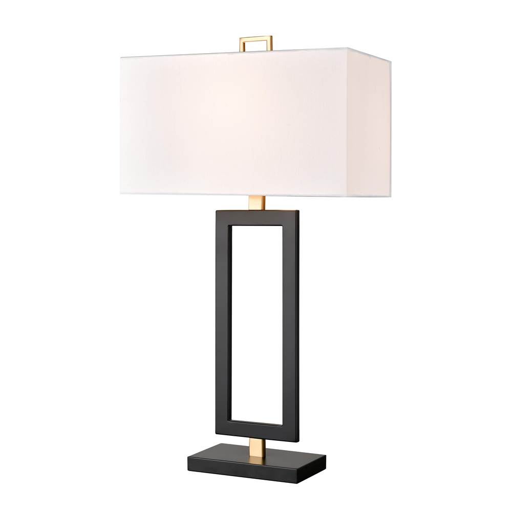 Elk Home Composure 29'' High 1-Light Desk Lamp - Matte Black