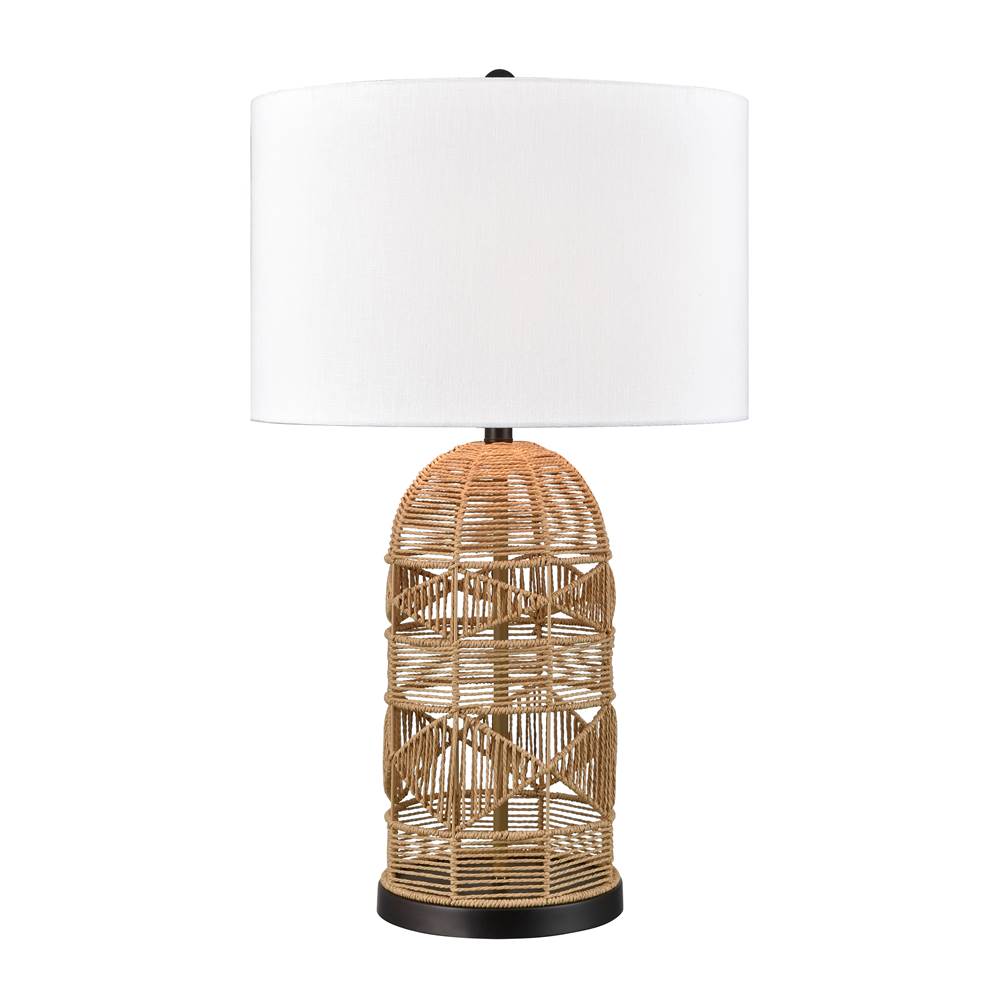 Elk Home Peckham 30'' High 1-Light Table Lamp - Natural - Includes LED Bulb