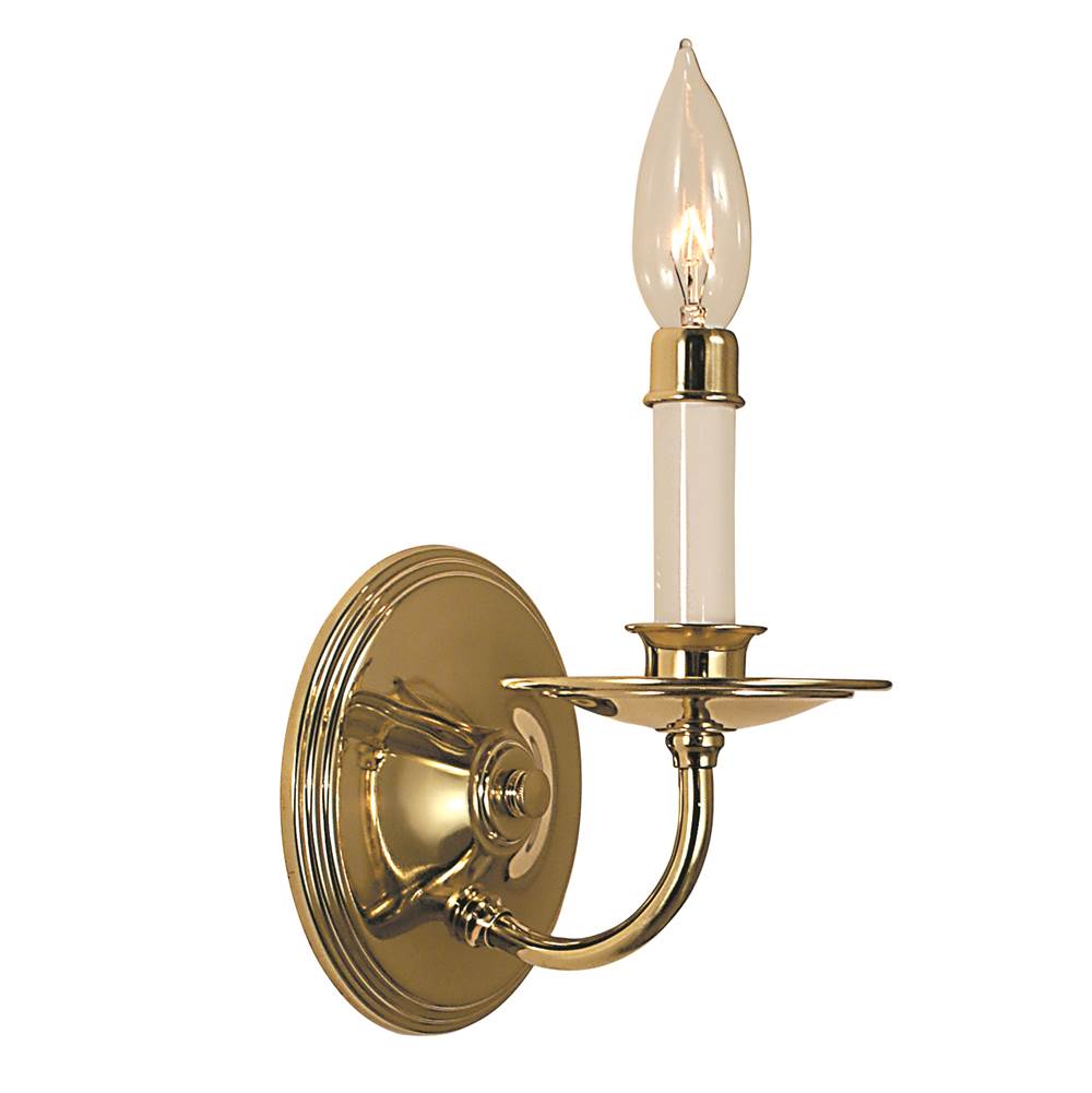 Framburg 1-Light Polished Brass Jamestown Sconce