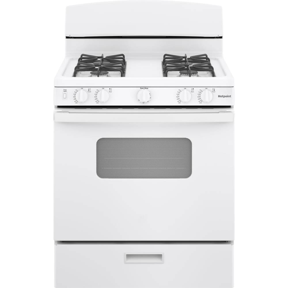 Hotpoint 30'' Free-Standing Front Control Gas Range