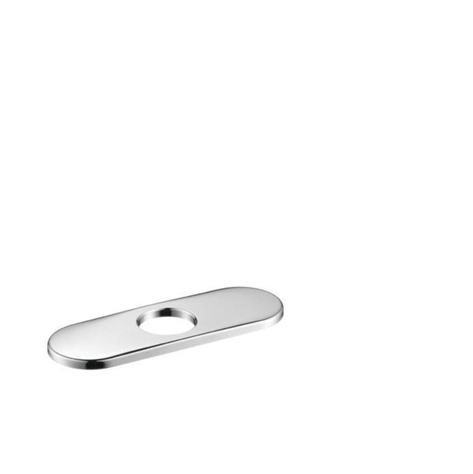 Hansgrohe E&S Accessories Base Plate for Contemporary Single-Hole Faucets, 6'' in Chrome
