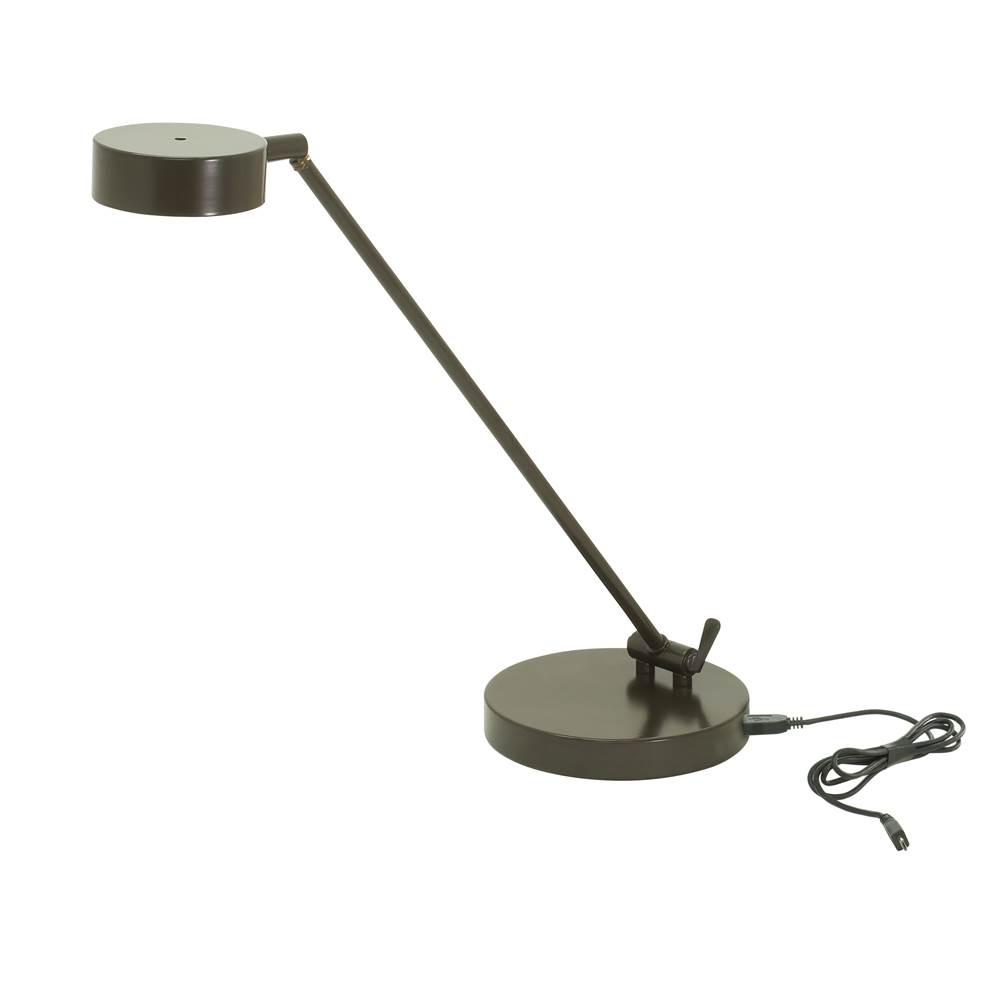 House Of Troy Generation Adjustable LED Table Lamp in Architectural Bronze