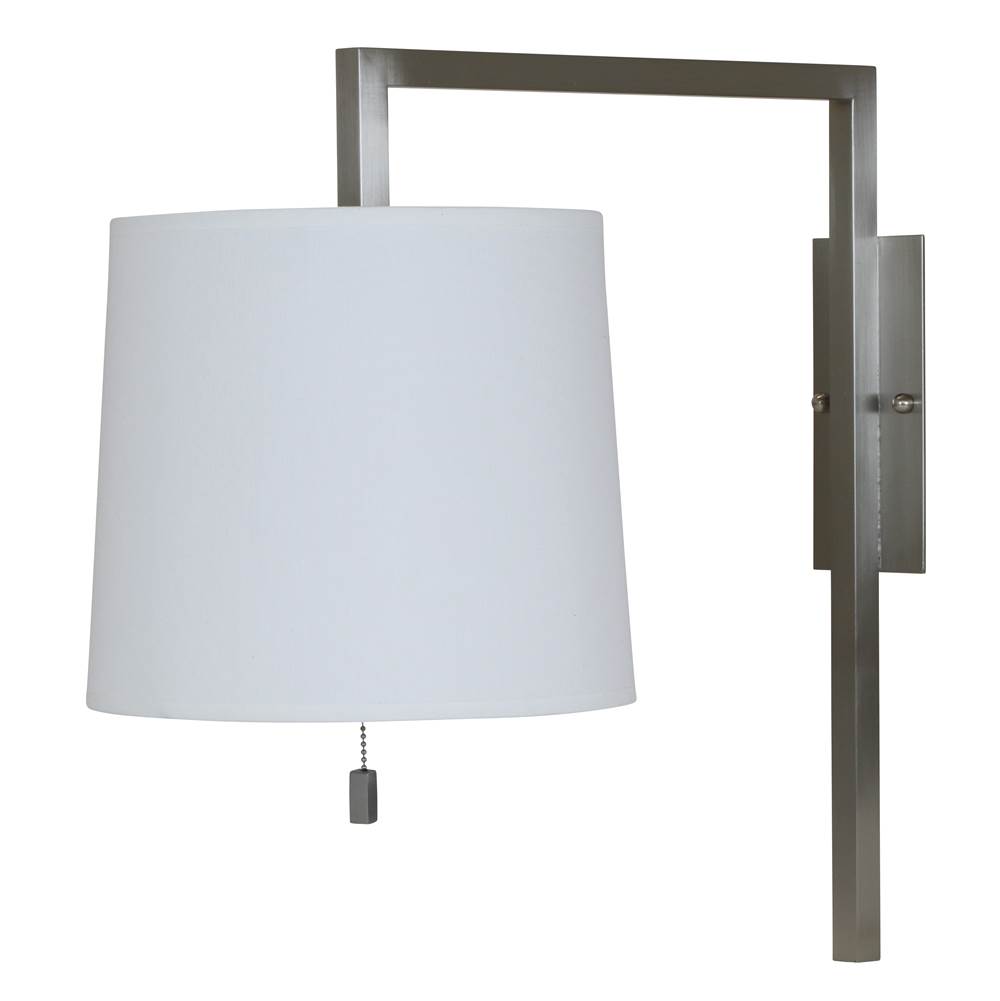 House Of Troy Pin up wall lamp in satin nickel
