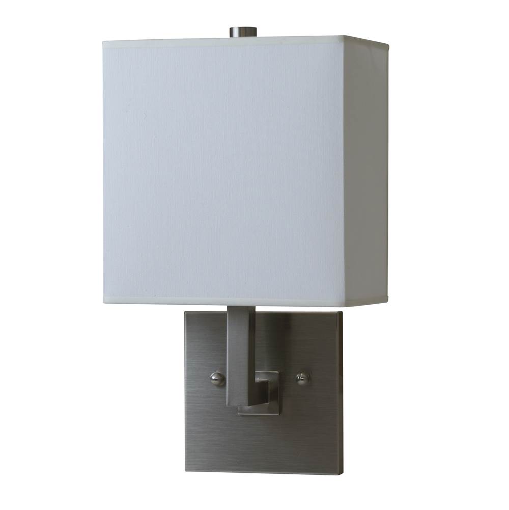 House Of Troy Direct Wire ADA wall sconce in satin nickel
