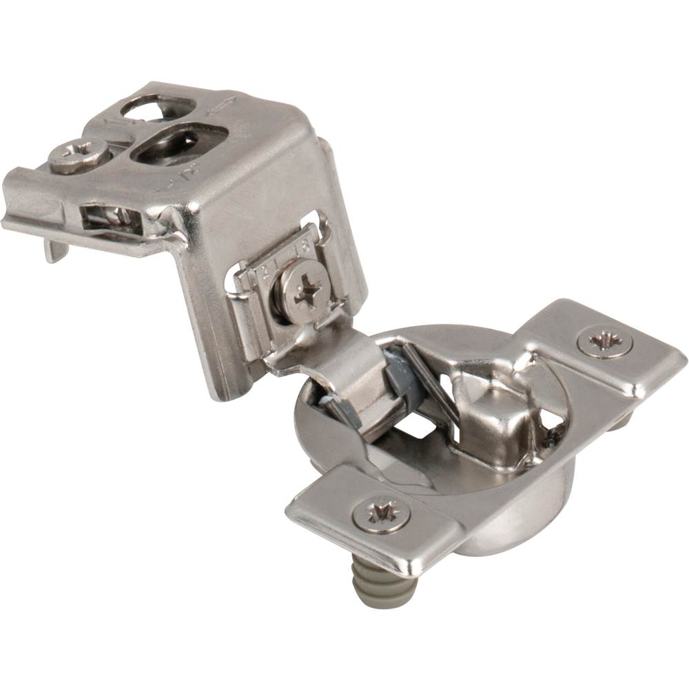 Hardware Resources 105degree 1-1/2'' Overlay DURA-CLOSE Self-close Compact Hinge with Press-in 8 mm Dowels