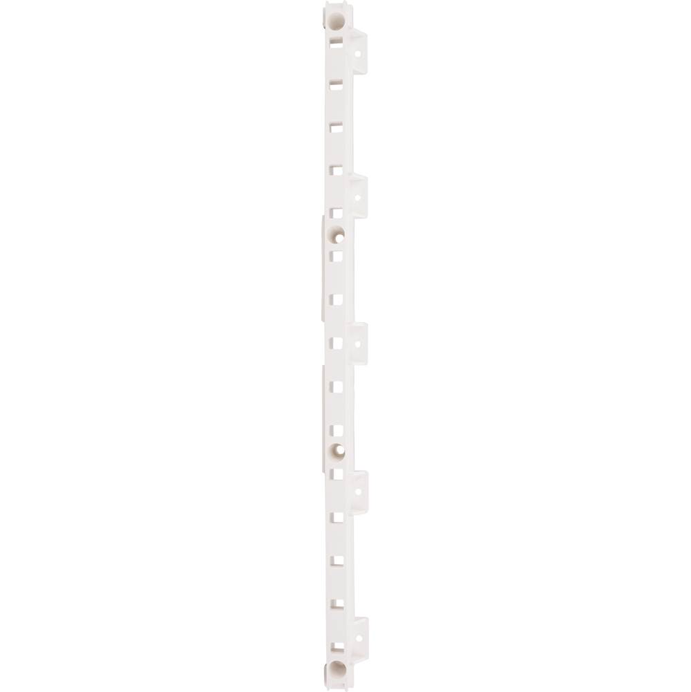 Hardware Resources Quick Tray 1'' White Pilaster Bulk Packed