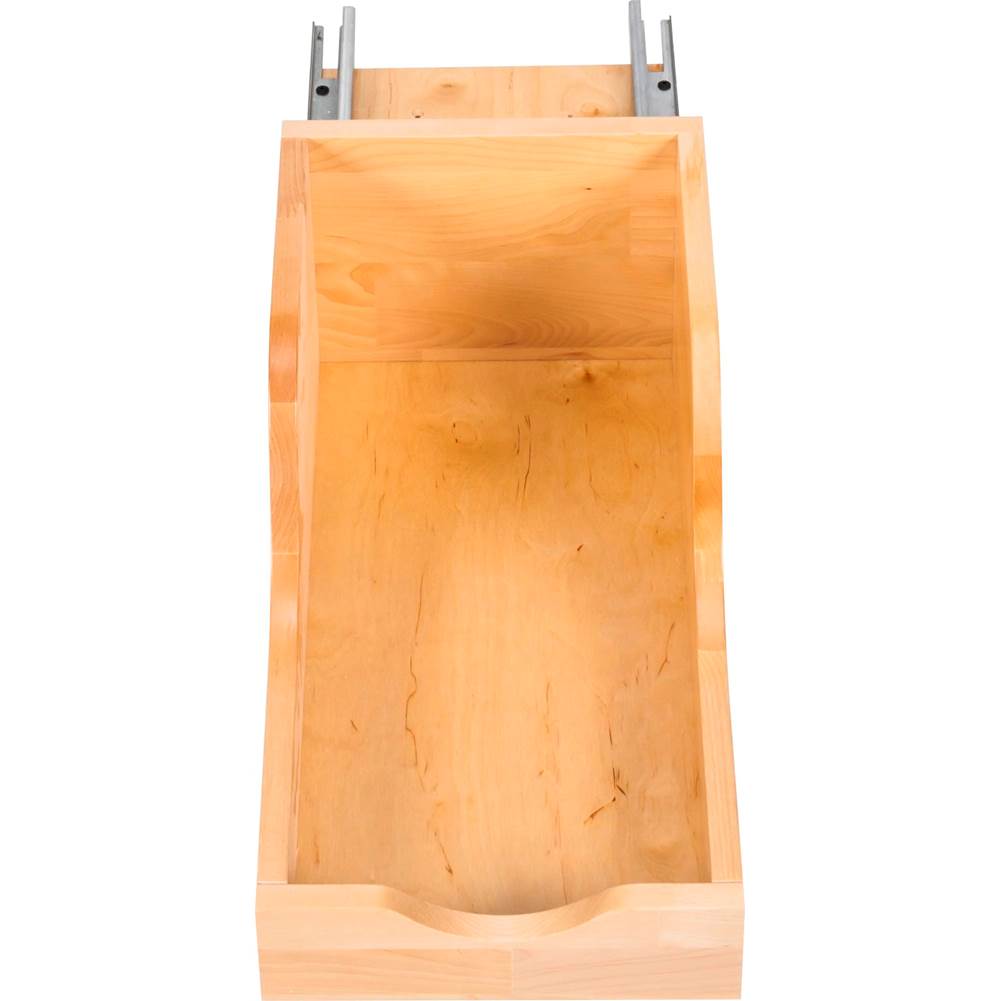 Hardware Resources 12'' Wood High Back Rollout for Vanity Depth