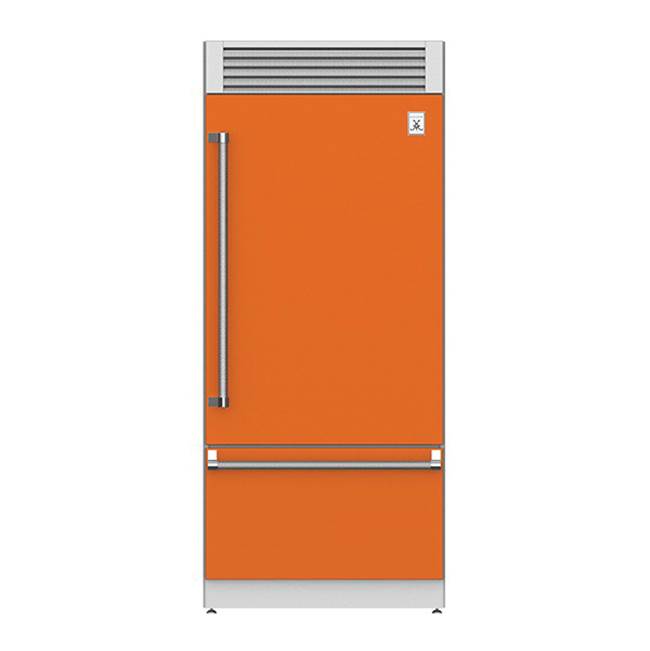 Hestan Bottom Mount Refrigerator, Top Compressor, Pro, Right Hinged, 36''