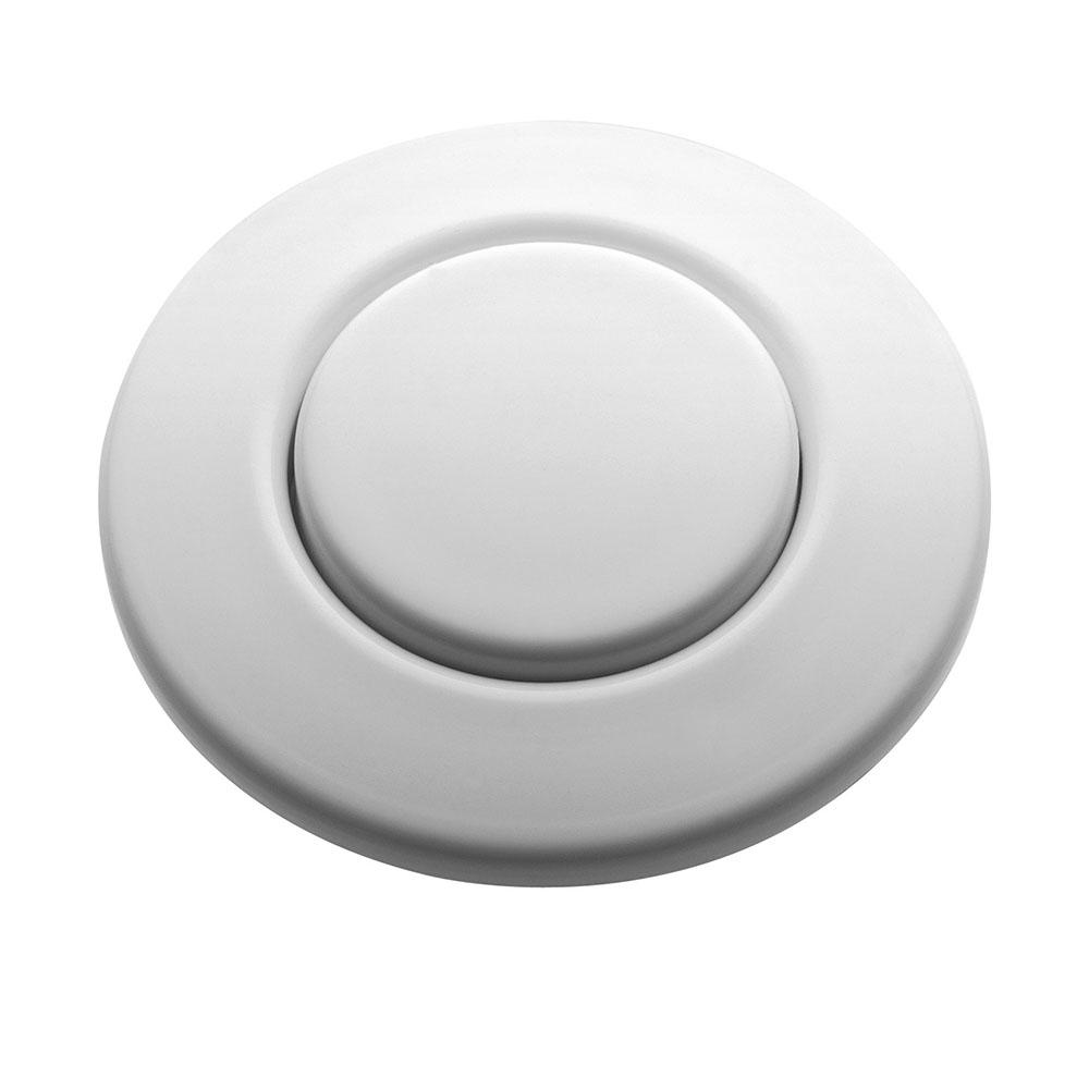 Insinkerator SinkTop Switch Push Button - White - Model Number: STC-WH
