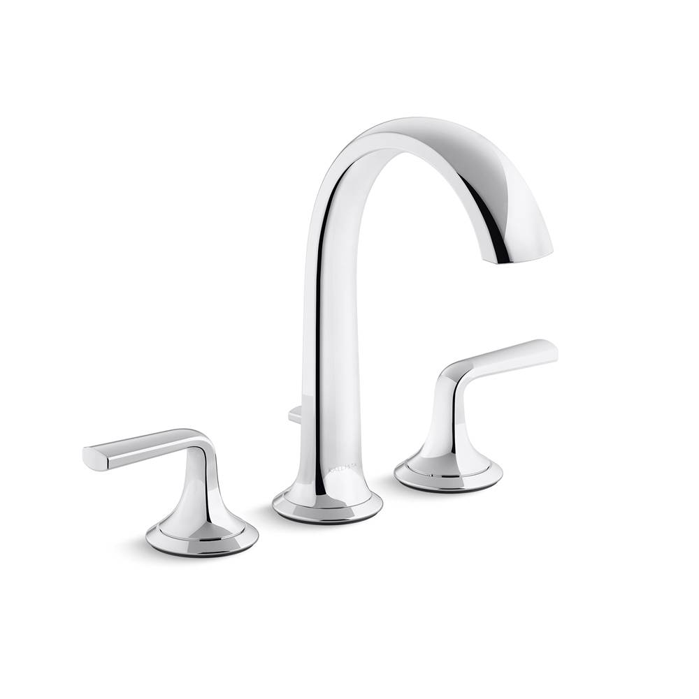 Kallista Script® Deck-Mount Bath Faucet W/ Diverter, Lever Handles