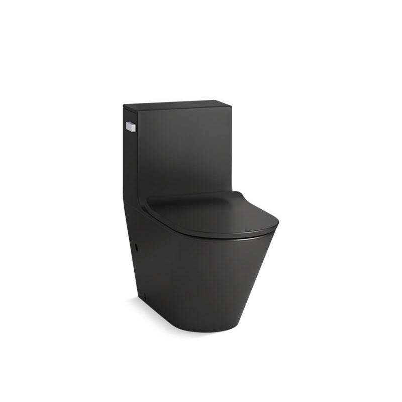 Kohler Brazn® One-piece compact elongated toilet with skirted trapway, dual-flush