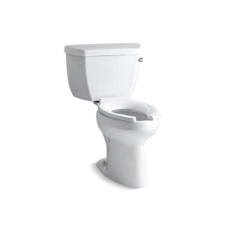 Kohler Highline® Classic Comfort Height® Two-piece elongated chair height toilet with tank cover locks