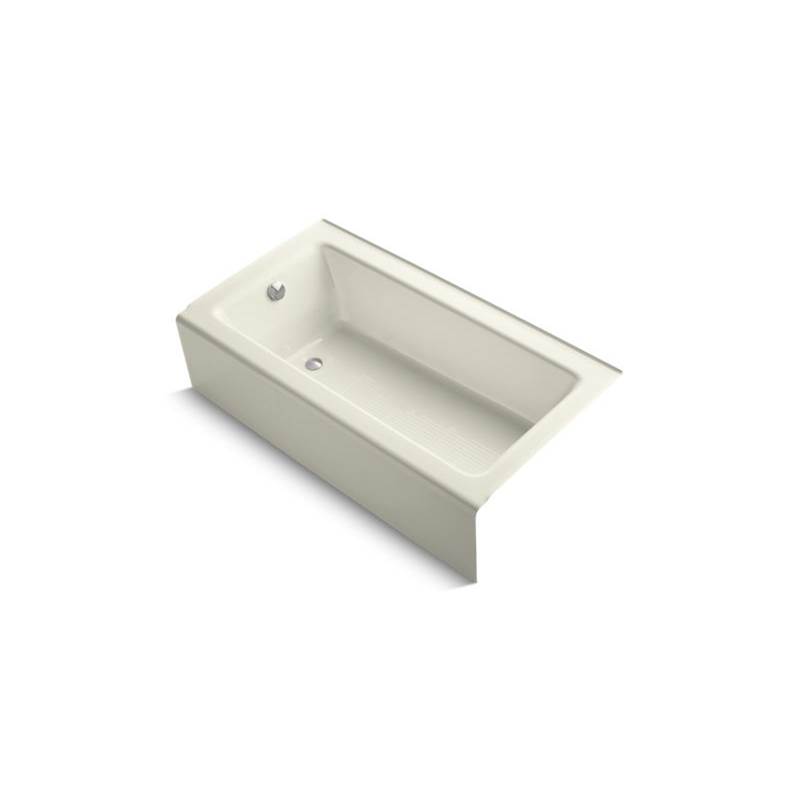 Kohler Bellwether® 60'' x 32'' alcove bath with integral apron and left-hand drain