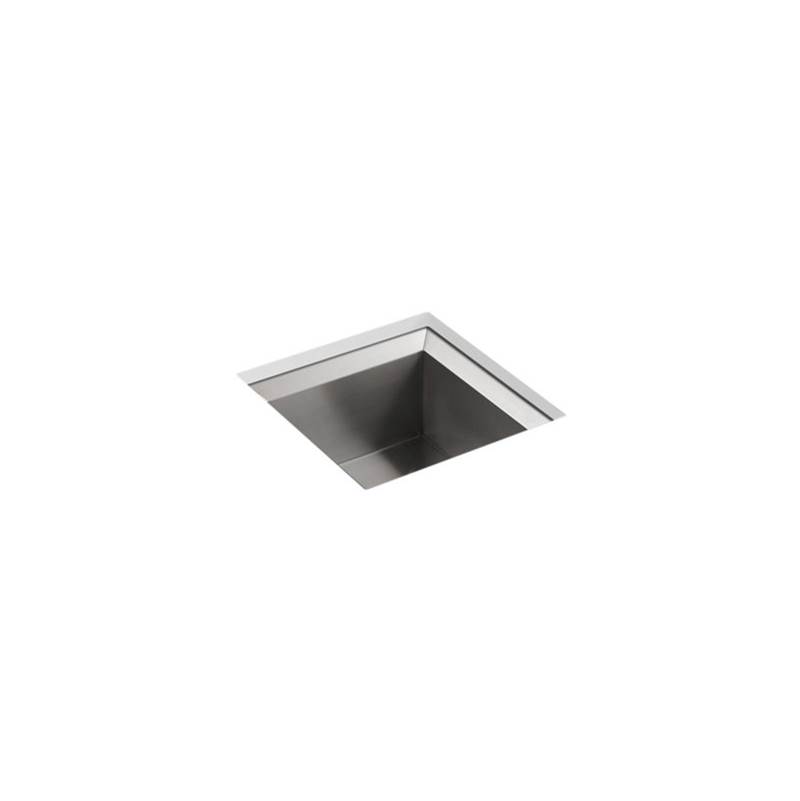 Kohler Poise® 18'' x 18'' x 9-1/2'' Undermount single-bowl bar sink