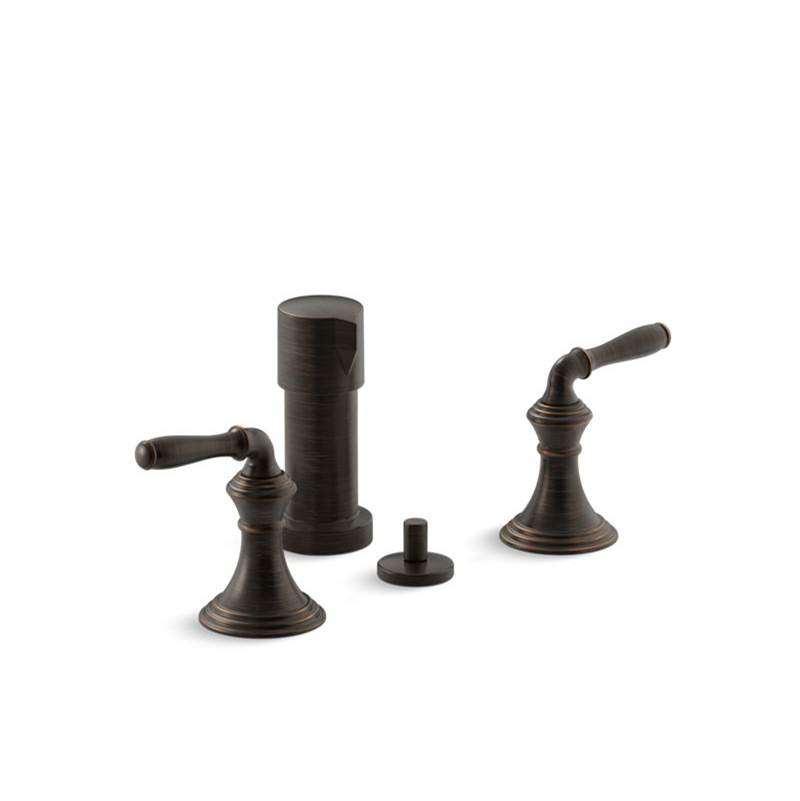Kohler Devonshire® Vertical spray bidet faucet with lever handles