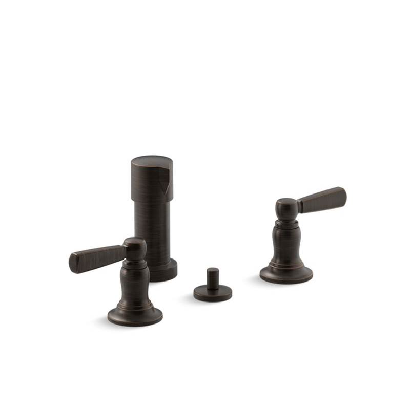 Kohler Bancroft® Vertical spray bidet faucet with lever handles