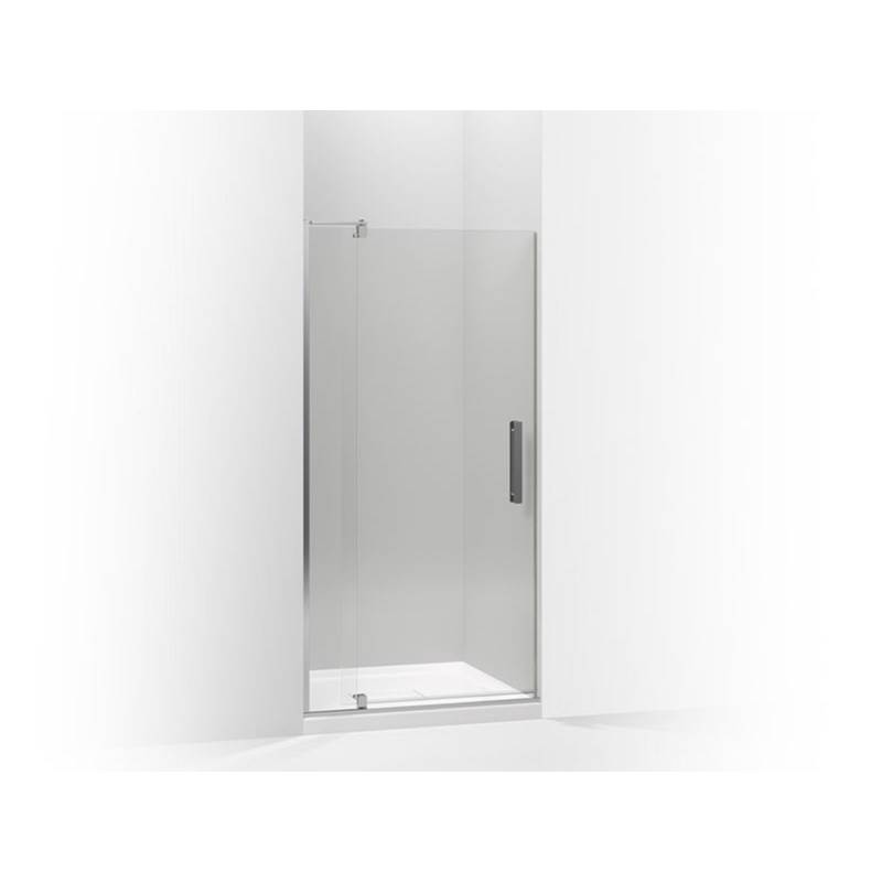 Kohler Revel® Pivot shower door, 74'' H x 31-1/8 - 36'' W, with 5/16'' thick Crystal Clear glass
